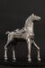 CABALLO EN BRONCE CROMADO - comprar online