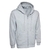 CAMPERA CON CAPUCHA FRIZA SUBLIMABLE GRIS MELANGE - comprar online