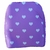 MOCHILA JARDIN NEOPRENE ESTAMPADA LILA CORAZONES - comprar online