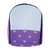 MOCHILA JARDIN NEOPRENE ESTAMPADA LILA CORAZONES