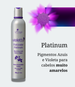 Violette Máscara Matizadora Platinum 300ml - comprar online