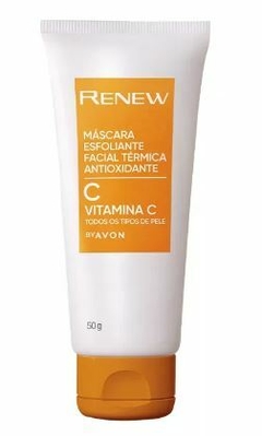 Máscara Esfoliante Facial Térmica com Vitamina C 50g [Renew - Avon]