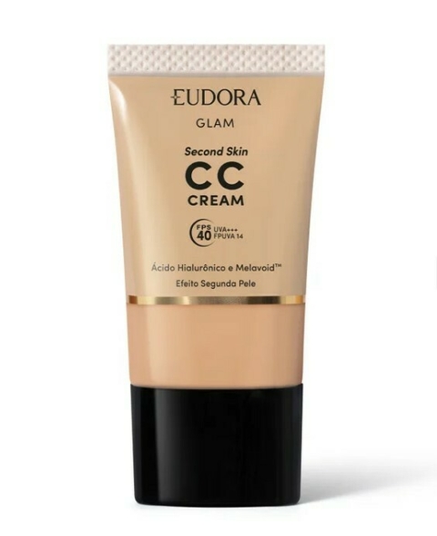Base CC Cream Second Skin [Glam - Eudora]