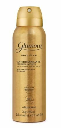 Glamour Gold Glam - O Boticário  Produtos de beleza, Cosméticos, Boticário