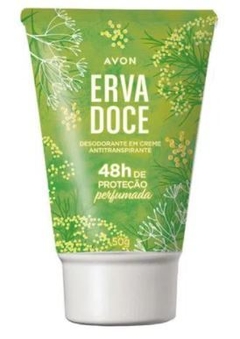 Desodorante em Creme Antitranspirante Erva Doce 50g [Avon]