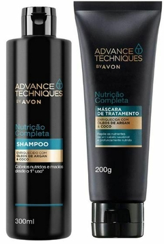 Kit Nutrição Completa Shampoo + Máscara [Advence Techniques - Avon]