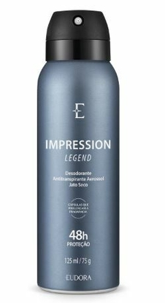 Desodorante Antitranspirante Aerossol Impression Legend 125ml [Eudora]