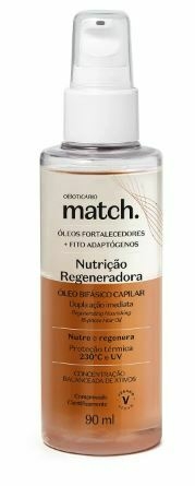 Óleo Bifásico Capilar Nutrição Regeneradora 90ml [Match - O Boticário]