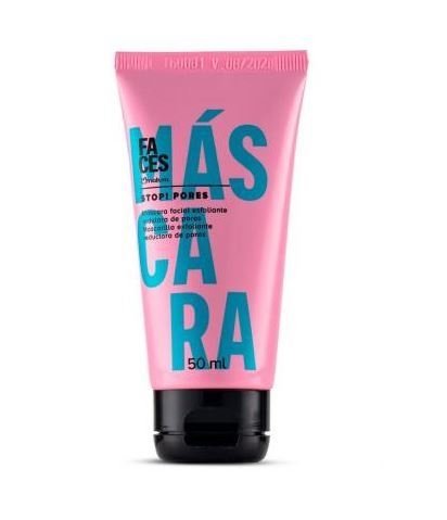 Máscara Facial Esfoliante redutora de Poros 50ml [Faces - Natura]