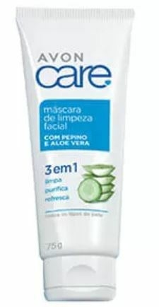 Máscara de Limpeza Facial 3 em 1 Avon Care 75g [Care - Avon]