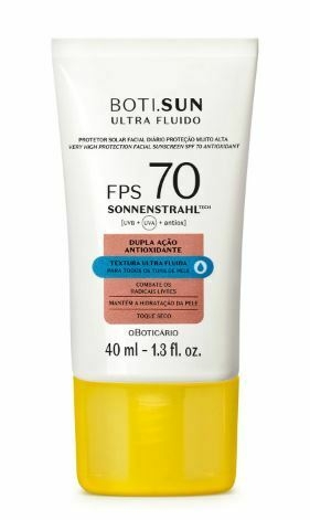 Protetor Solar Facial Antioxidante FPS 70 Ultra Fluido 40ml [O Boticário]