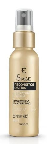 Queratina Líquida Reconstrói Os Fios 60ml [Siàge  - Eudora]