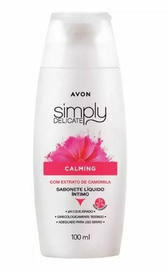 Sabonete Líquido Íntimo Simply Delicate Calming 100ml [Avon] - comprar online