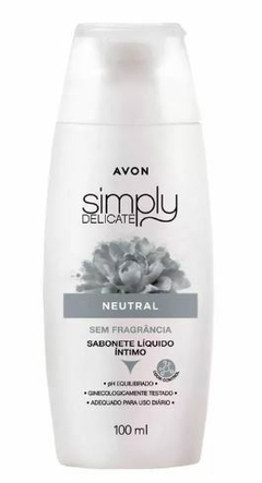 Sabonete Liquido Íntimo Neutral 100ml [Simply Delicate - Avon] - comprar online