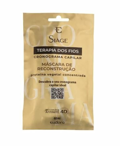 Sachet Máscara de Reconstrução Terapia dos Fios Cronograma Capilar 60ml [Siáge - Eudora]