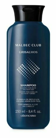 Shampoo Malbec Club Grisalhos 250ml [O Boticário]