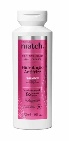 Shampoo Hidratação Antifrizz 300ml [Match - O Boticário]