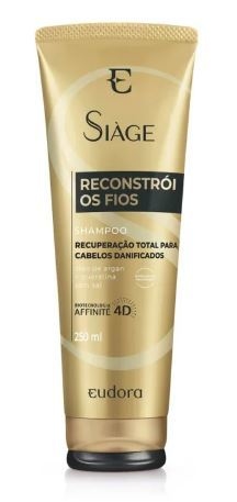 Shampoo para Cabelos Danificados Reconstrói os Fios 250ml [Siàge  - Eudora]