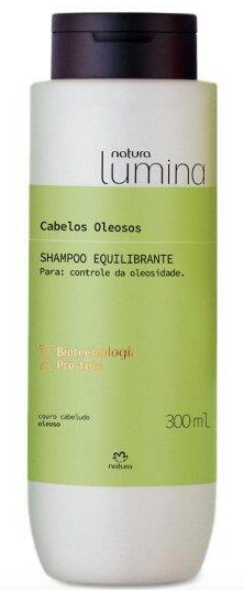 Shampoo Equilibrante Cabelos Oleosos 300ml [Lumina - Natura]