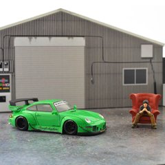 PRÉ VENDA PC Club 1:64 Porsche 911 993 RWB - Rough Rhythm