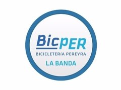 Calza Larga Ciclista Coach Lisa Negra Con Badana De Oro Gel - BICPER Banda