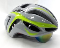 Casco Bicicleta Sars Aero C/lentes Ruta/tria 2017 S/visera