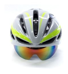 Casco Bicicleta Sars Aero C/lentes Ruta/tria 2017 S/visera en internet