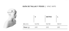 Casco Met Vinci mips 2023 265gr - comprar online