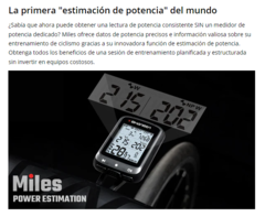 Computadora GPS Shanren Miles BC40 (ant+, potencia estimada, sincroniz luz, etc) - tienda online