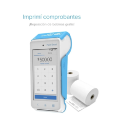 MercadoPago Point Smart Chip 4gb Celular + Impresora Posnet Cobra con Tarjeta!