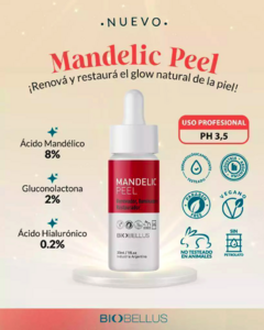 BIOBELLUS - Mandelic Peel Suero renovador Mandelico 30 ml - comprar online
