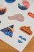 Plancha 16 stickers "+ montaña" - Kiwi bolsas para andar
