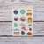 Plancha 16 stickers "+ playa" - comprar online