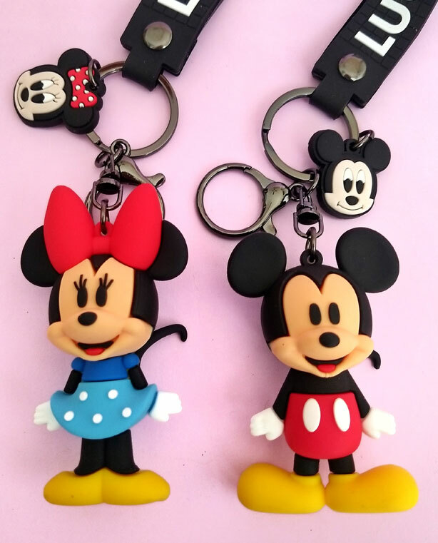 Mickey y Minnie Llavero - Tienda Malepa Diseños