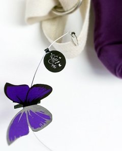 Guirnalda de mariposas (sin luz) - tienda online