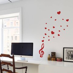 Looma Vinilos Decorativos Frases Music Love