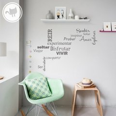 Looma Vinilos Decorativos Palabras que inspiran