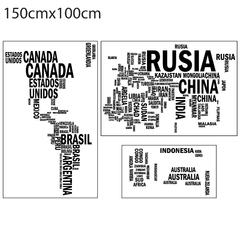 Looma Vinilos Mapa Nombres