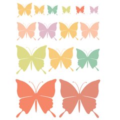 Looma Vinilos Decorativos Mariposas Colores