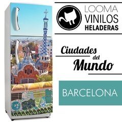 BARCELONA ,,, Vinilos para heladeras