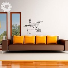 Looma Vinilos Decorativos Palabras que inspiran