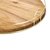 Bandeja redonda dorada, en madera de acacia, para servir, o como tabla de quesos y vino, marca Cus Cus 