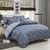 Duvet cover Set Blue Gray - Queen