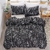 Duvet cover Plantas Negro Queen