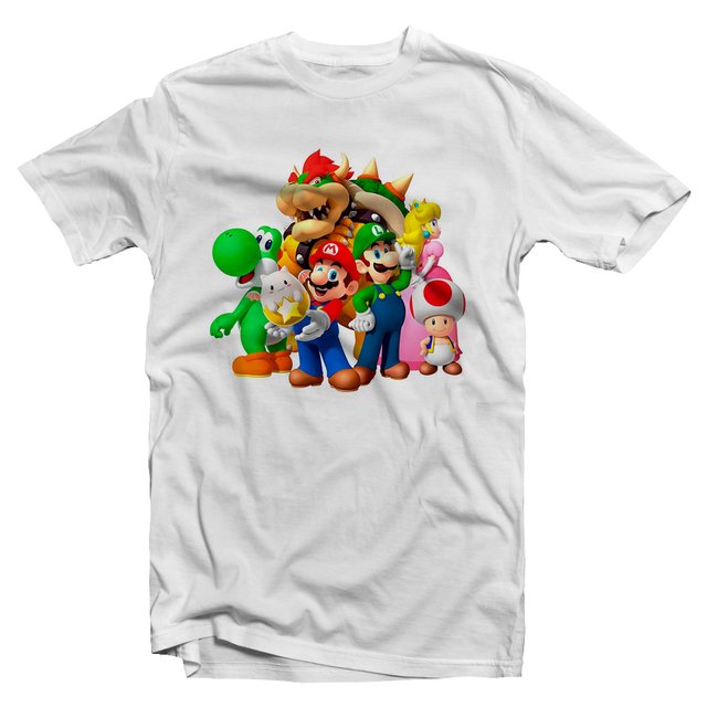Remera Mario Bros - Comprar en Certified Estampados