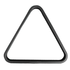 Triângulo de plástico para bolas de bilhar sinuca 54 mm