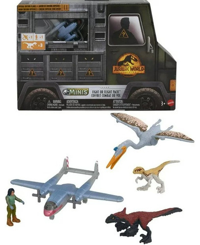 Set De Dinosaurios Jurassic World Dominion 3 Piezas