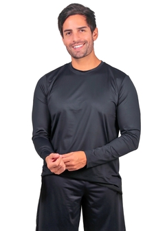 CAMISETA ML MASCULINA LISA COM PROTEÇÃO UV 00886