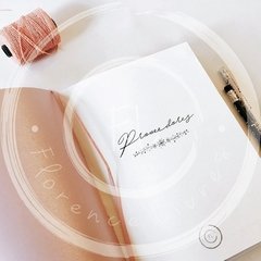 WEDDING JOURNAL • FEATHERS - Florence Livres