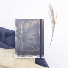 Notebook • Gold and Blue Notes